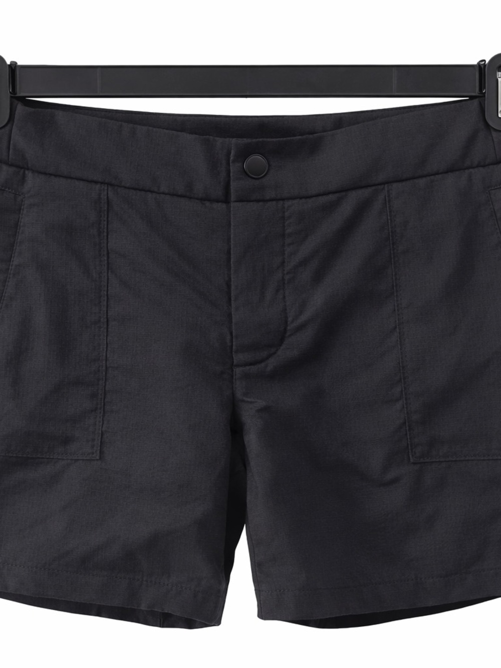 Athleta Black Nylon Spandex Utility Shorts Size 4. Travel, hiking. 10” length.
